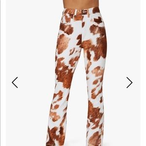 Danielle Bernstein Cowhide Baby Boot Cut